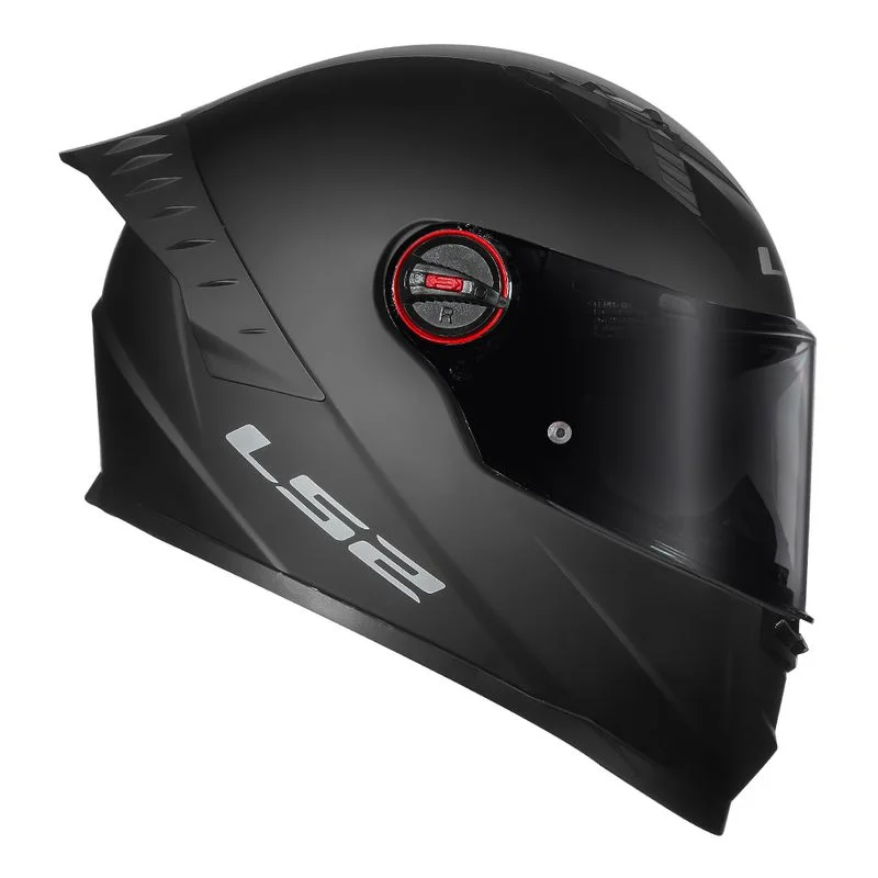 LS2 FF358 Classic Pro Monocolor Preto Fosco